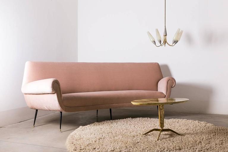 Italian MidCentury Banana Lounge For Sale at 1stdibs