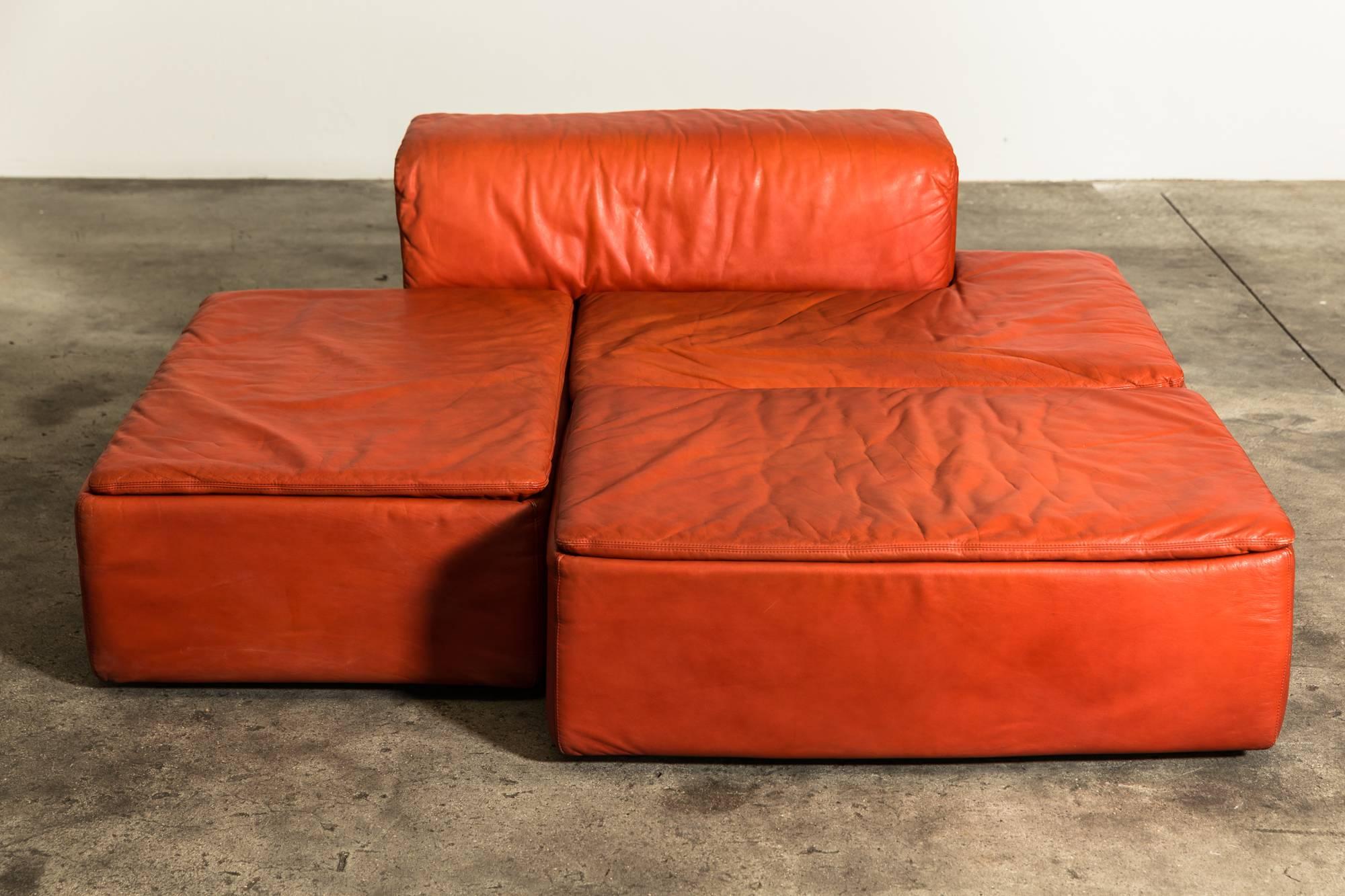 20th Century 1968 “Paione” Sofa Designed by Claudio Salocchi for Sormani