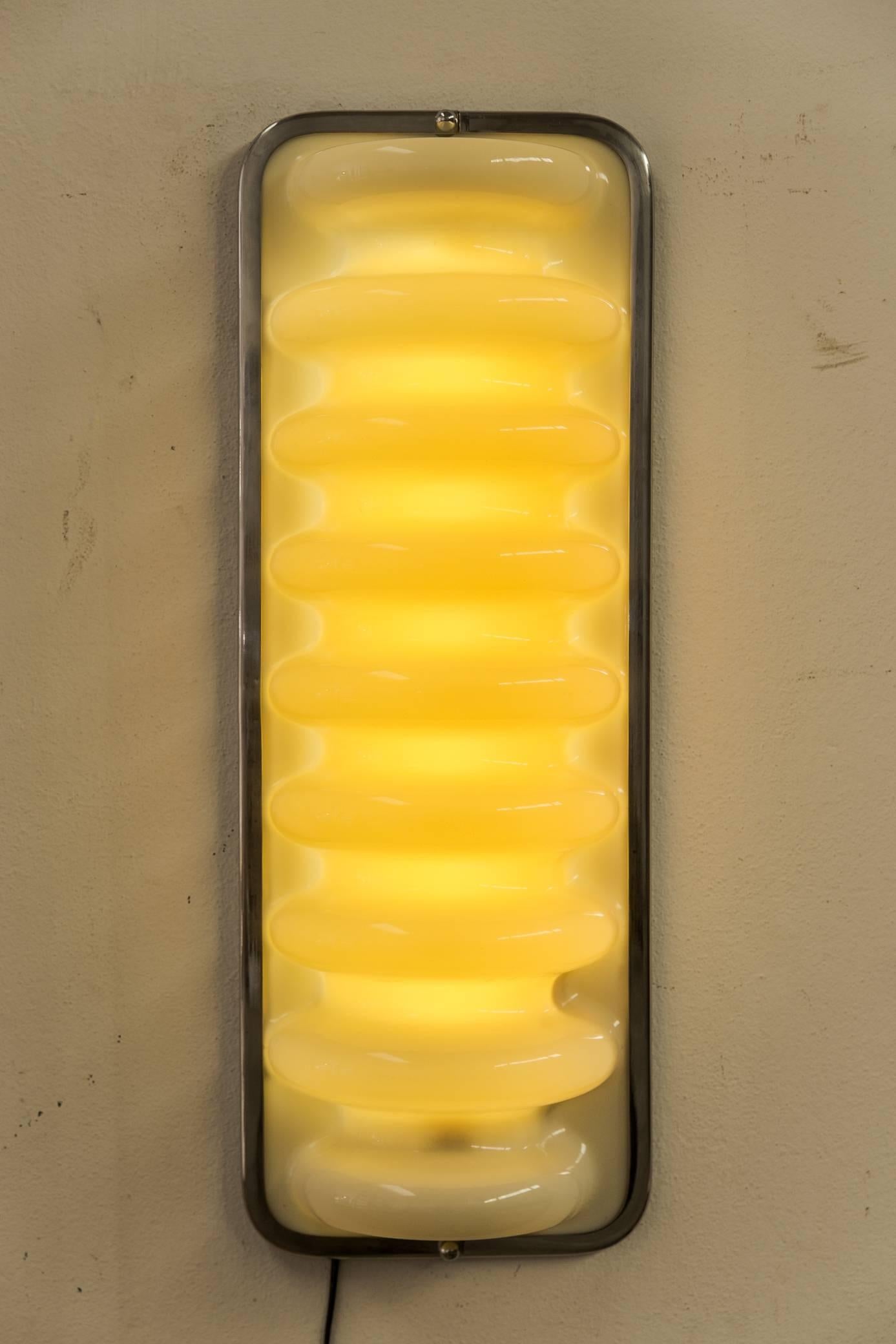 Italian Bruco Wall Lamp by Ettore Sottsass, 1971