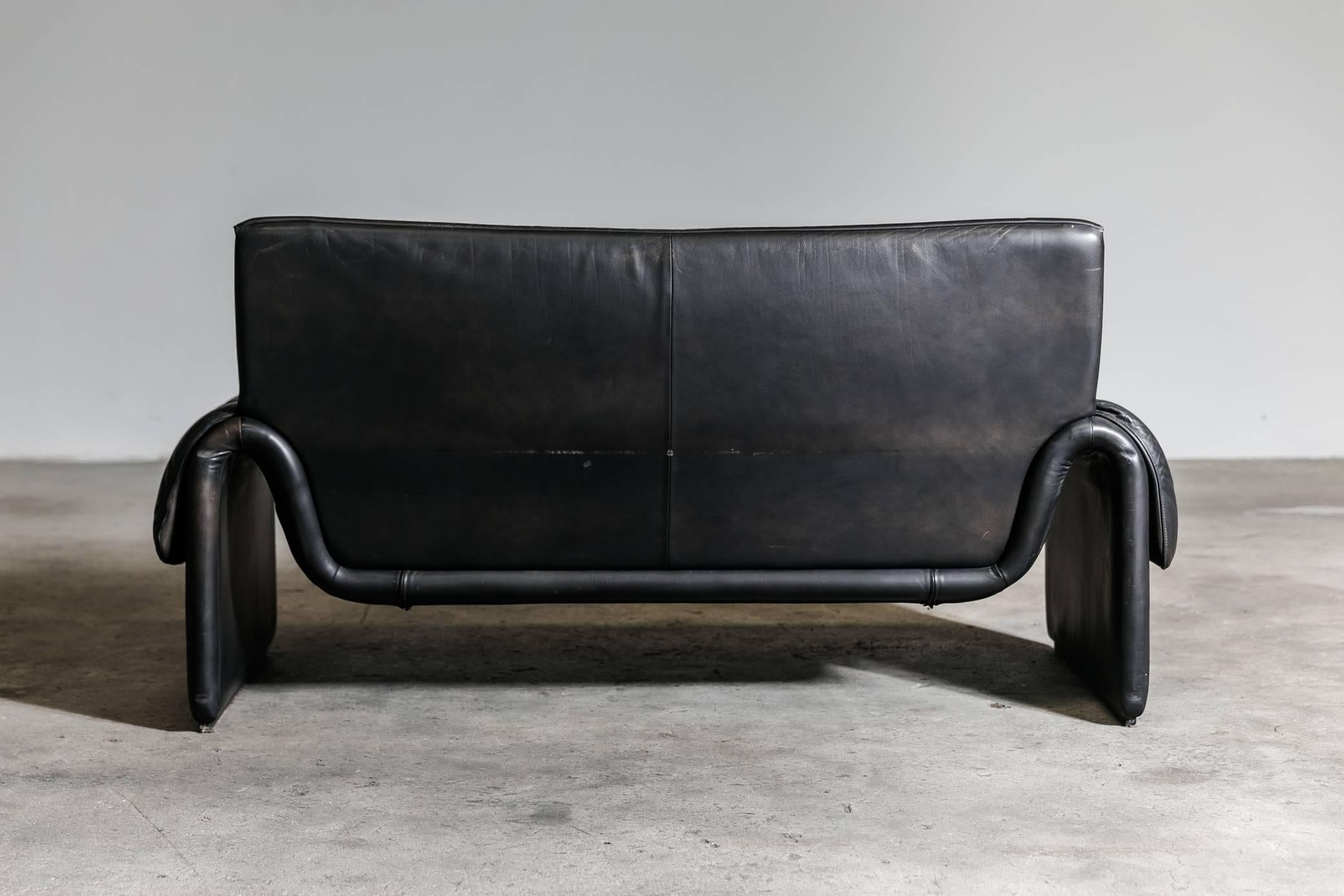 20th Century Desede Sofa, Three Armchairs and One-Three Seat