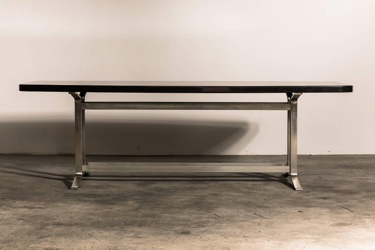 Italian Dining Table By Gianni Moscatelli For Formanova 1960s In Good Condition Sale Italian Dining Table By Gianni Moscatelli For Formanova 1960s In Good Condition Sale