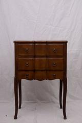 Pair of Italian Walnut Side Tables