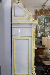 19th Century French Glazed Ceramic Stove