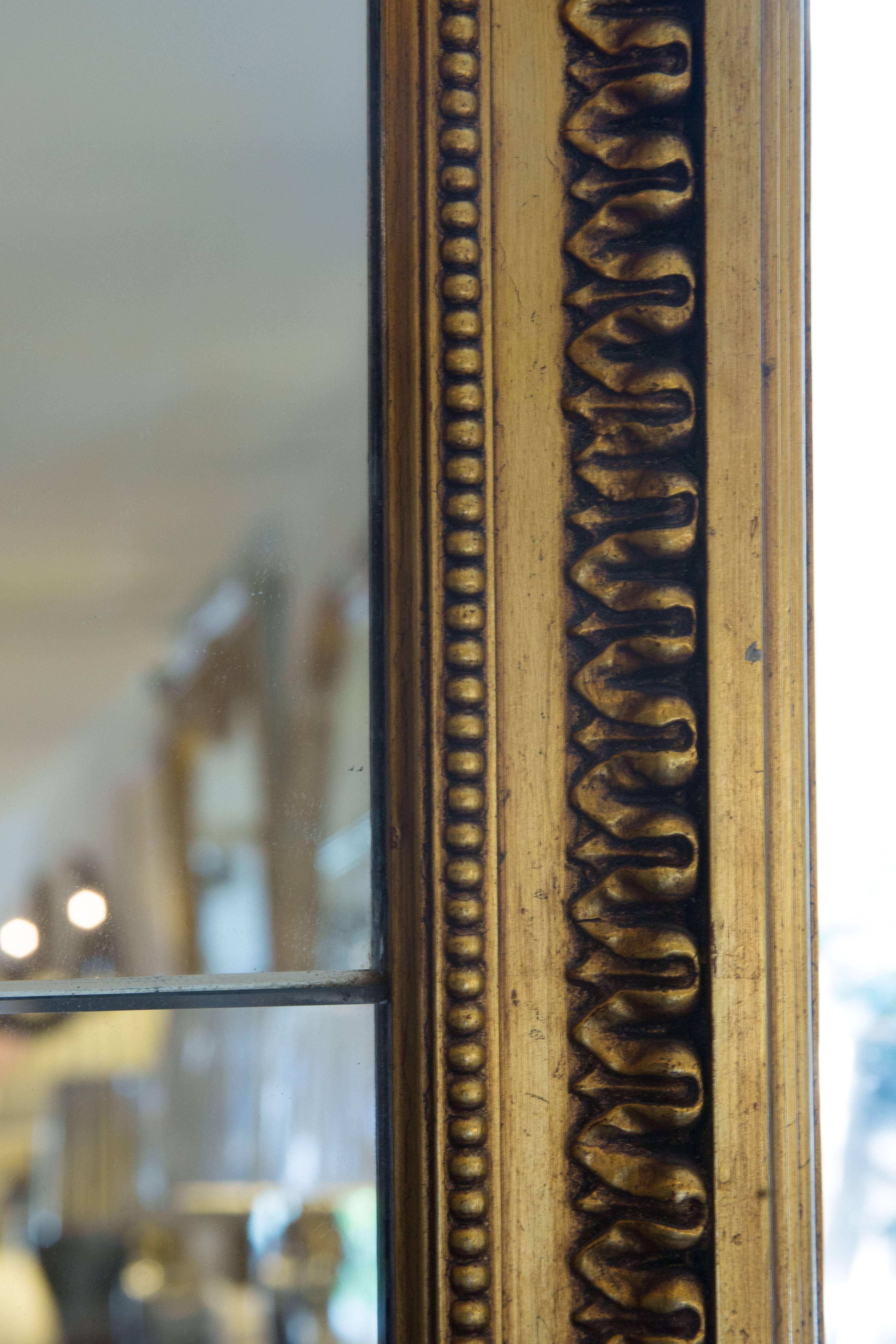 French 19th Century Giltwood Palace Mirror