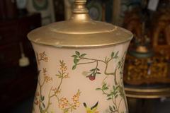 Decoupage Hurricane English Table Lamp