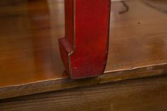 Red-Lacquered Coffee Table