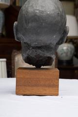 Lead Bust of a Gentleman