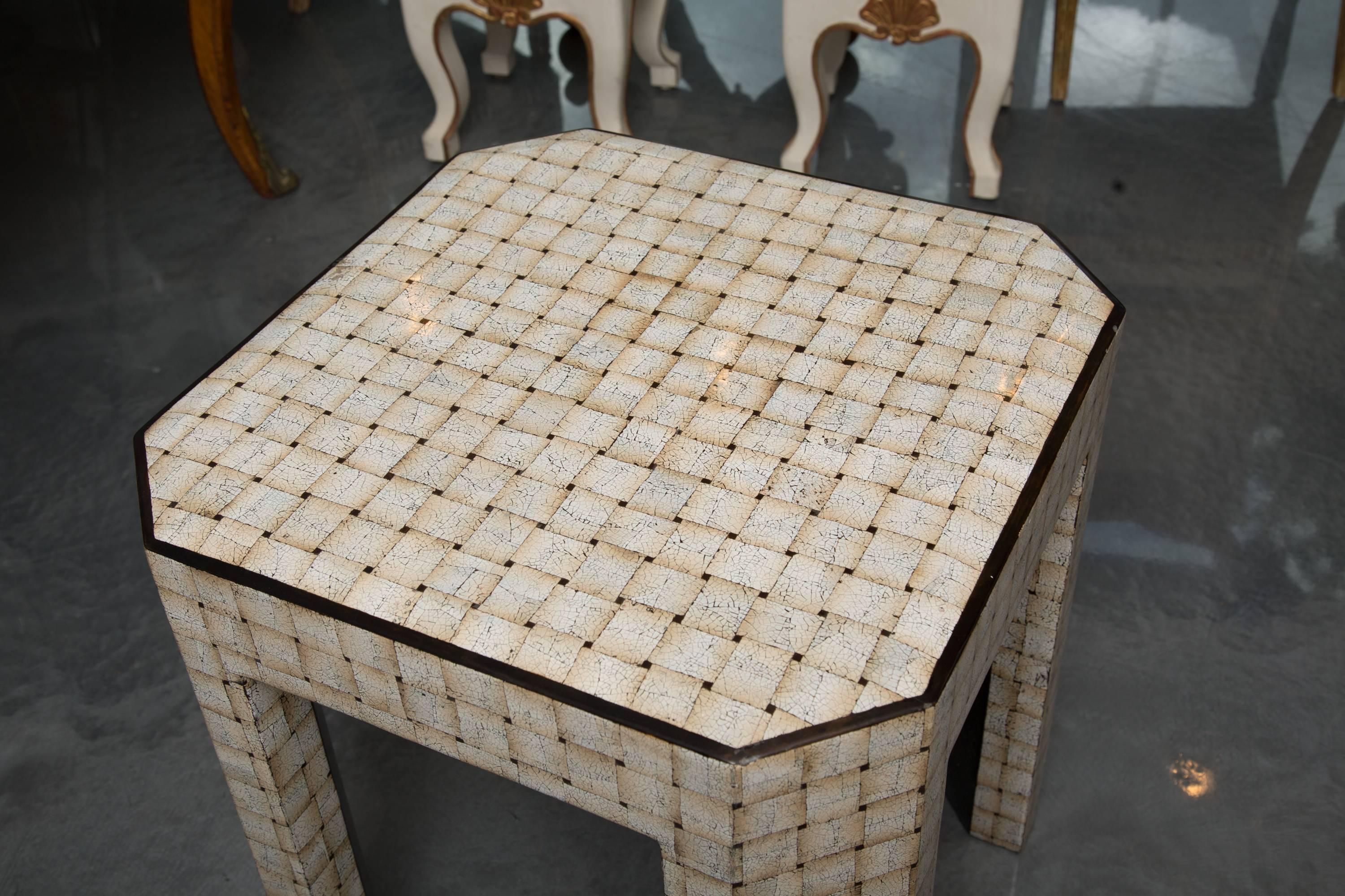 Other Unique Simulated Egg Shell Side Table