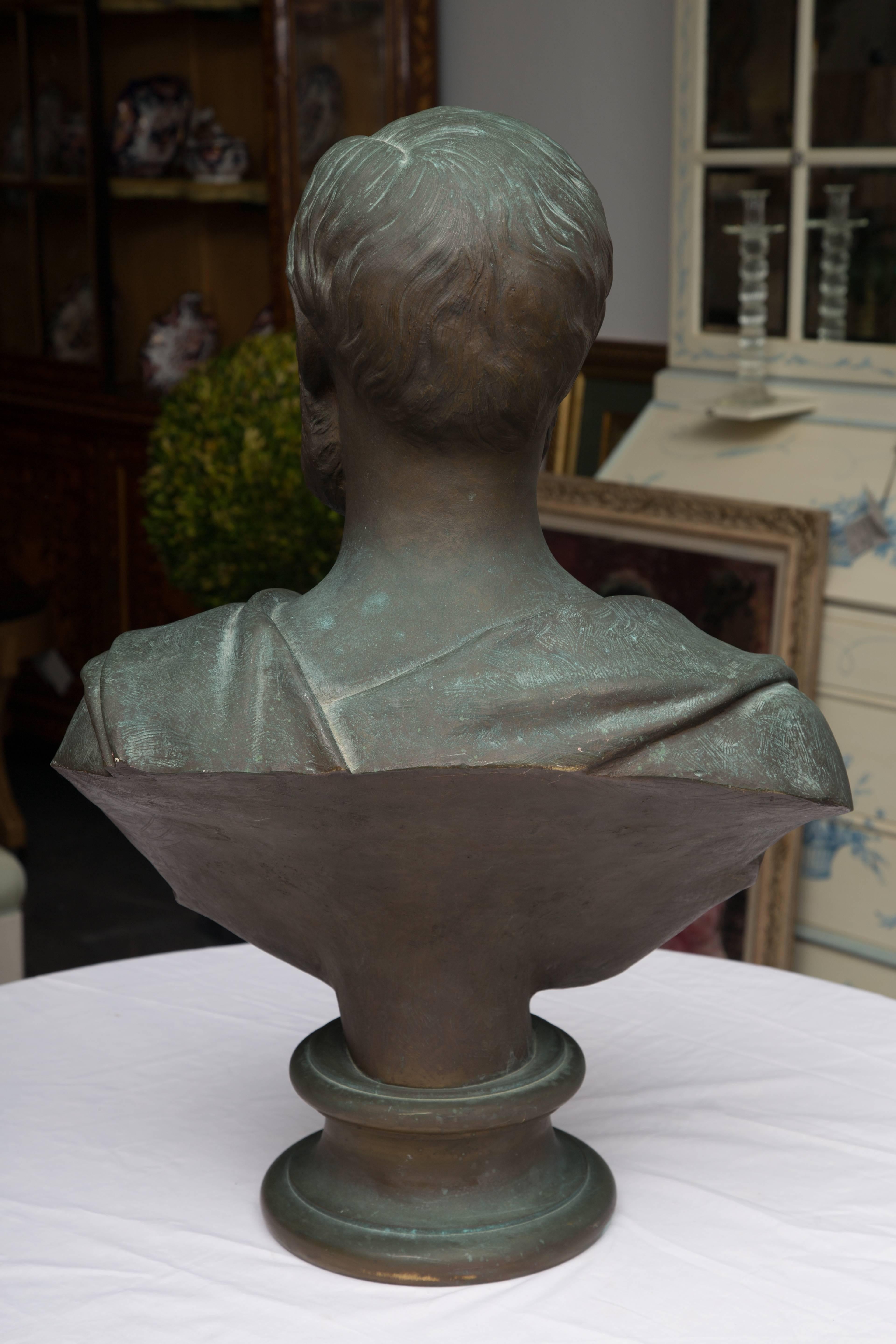 Other Bronze Bust of a Gentleman For Sale