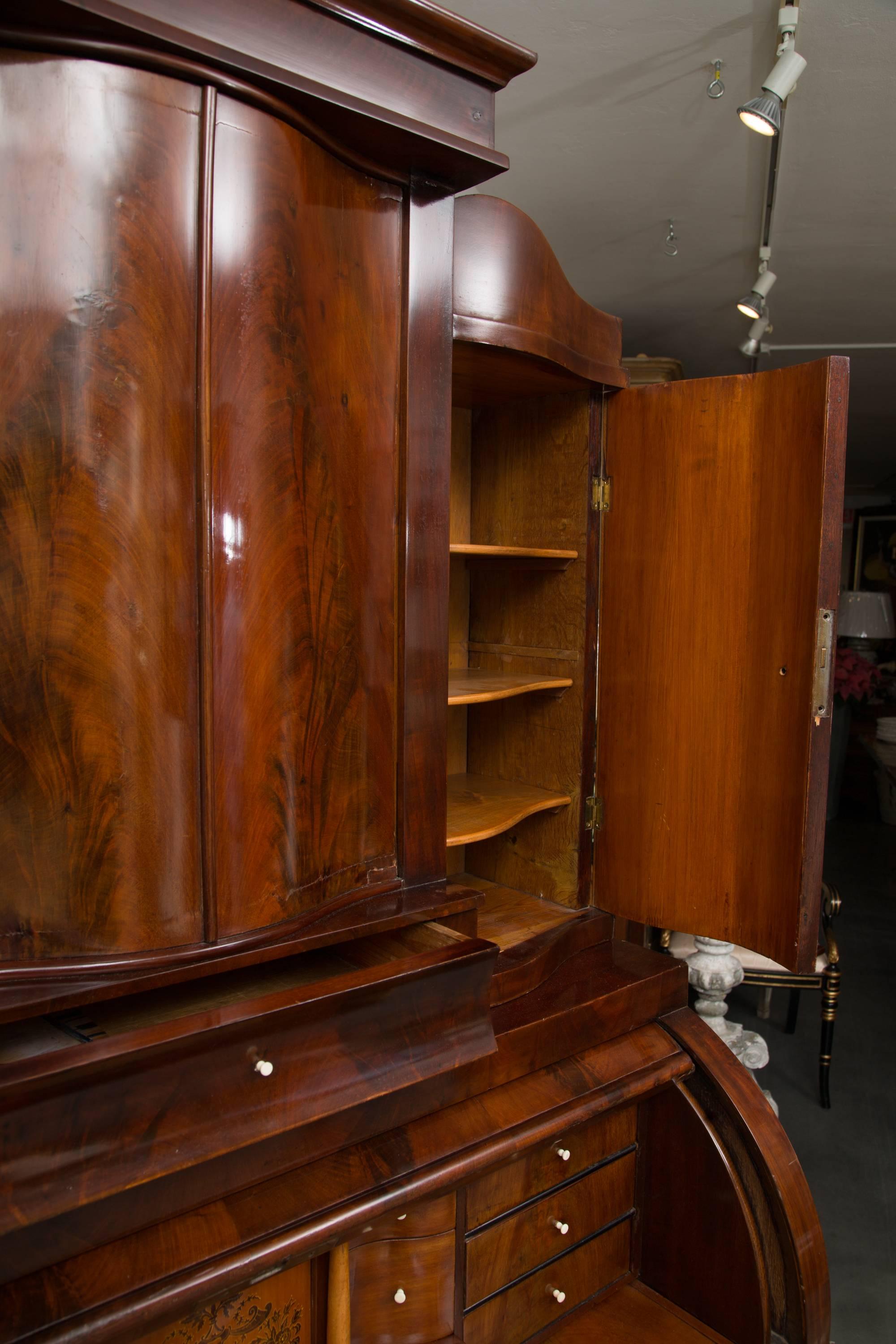 biedermeier secretaire