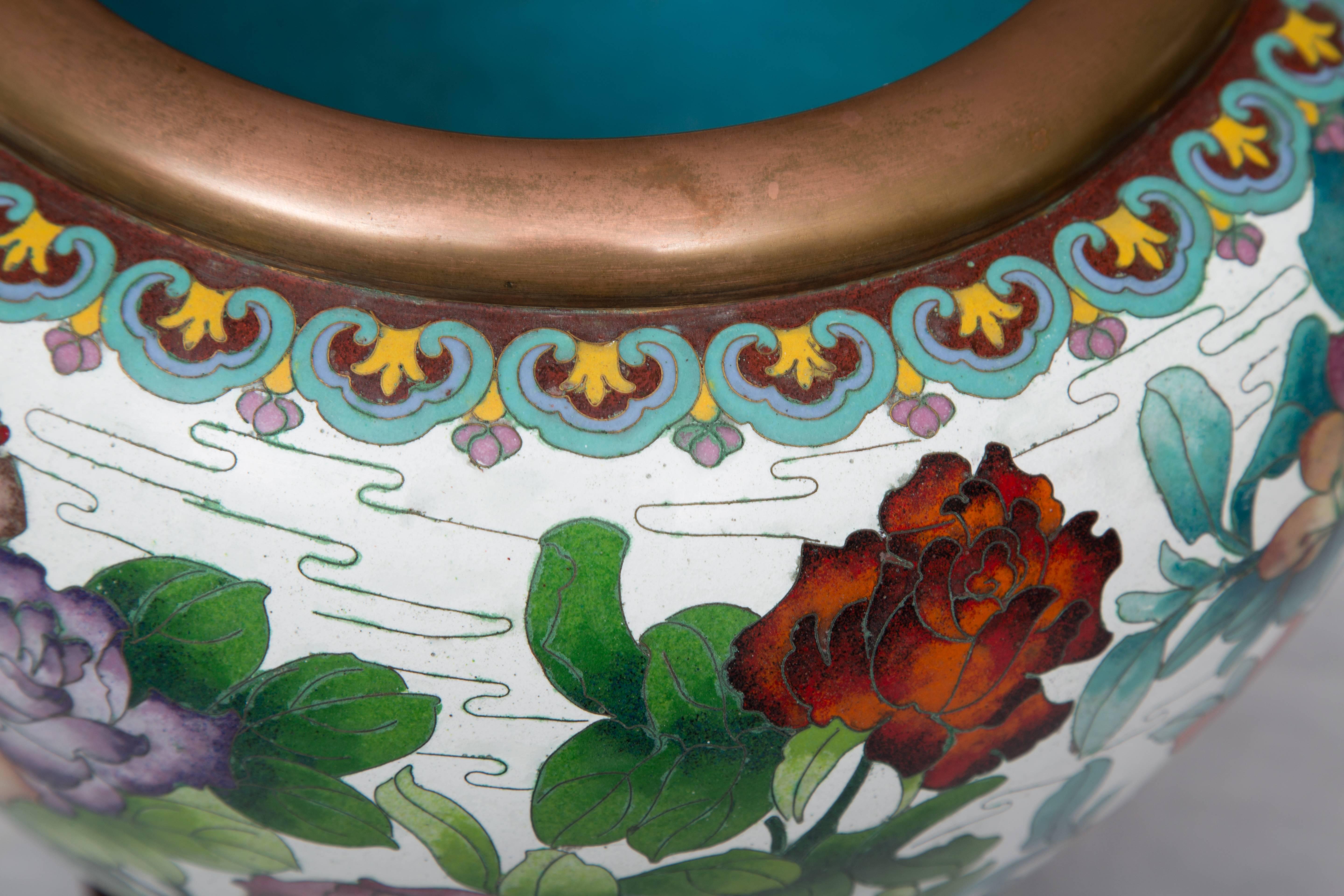 Other Decorative Chinese Cloisonné Jardineire 