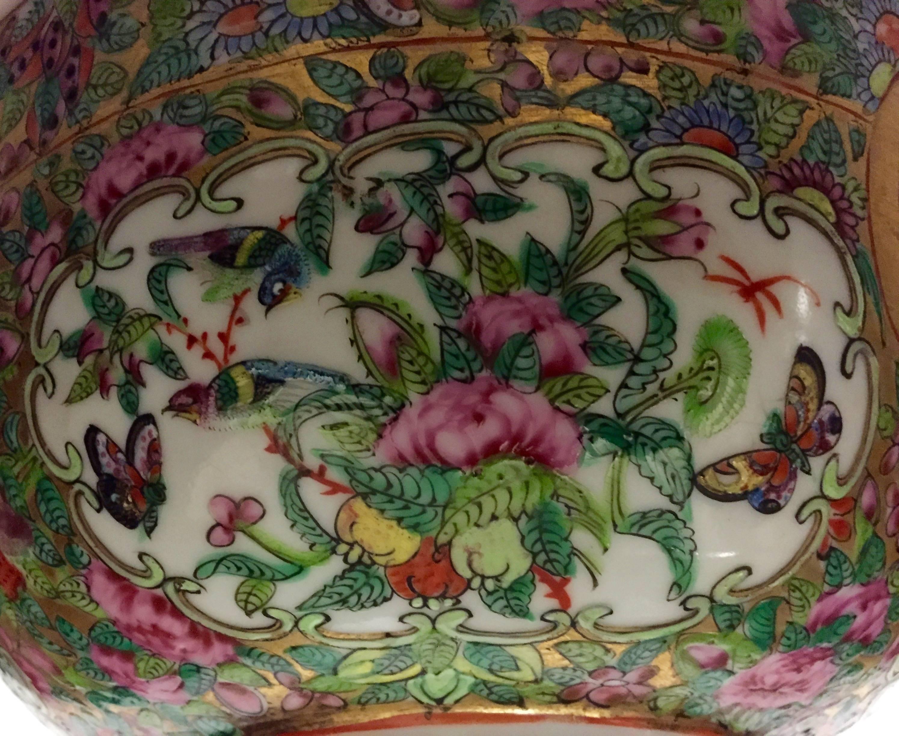 famille-rose porcelain bowl