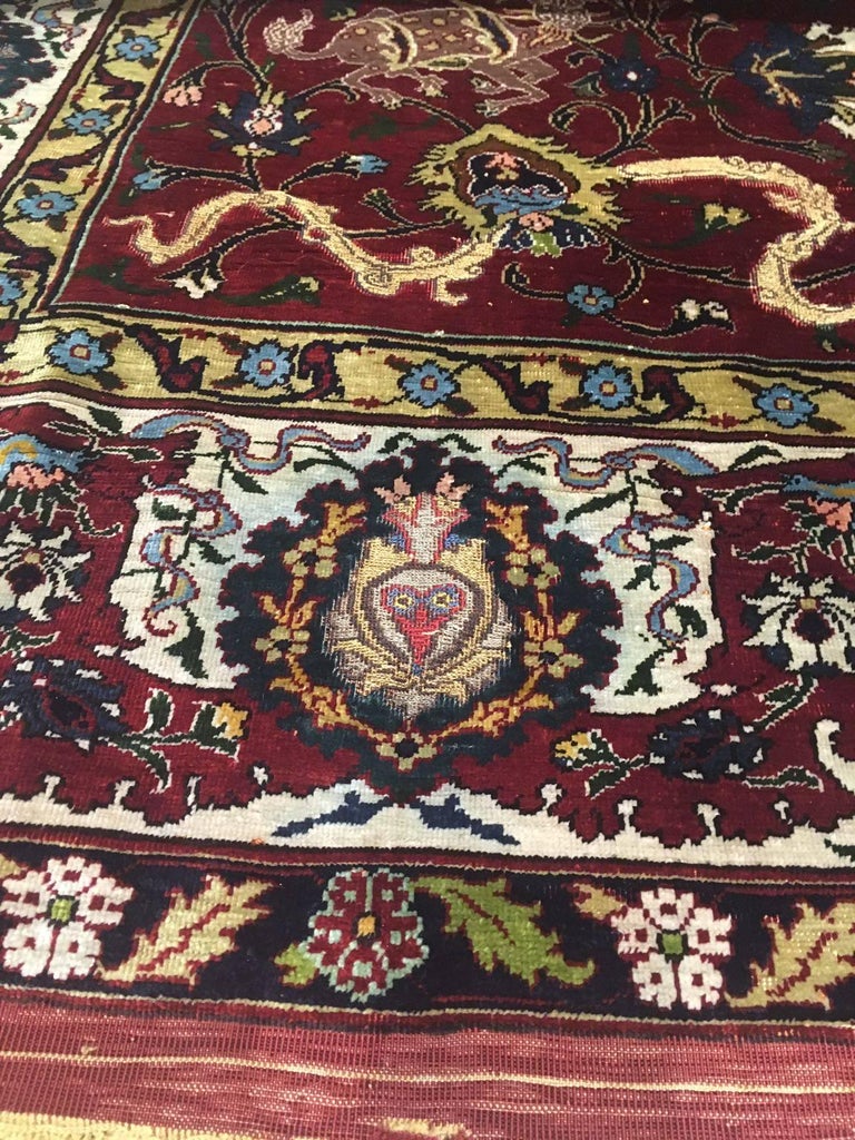 20th Century Turkish Istanbul Kumkapi Rug by Toussounian at 1stDibs