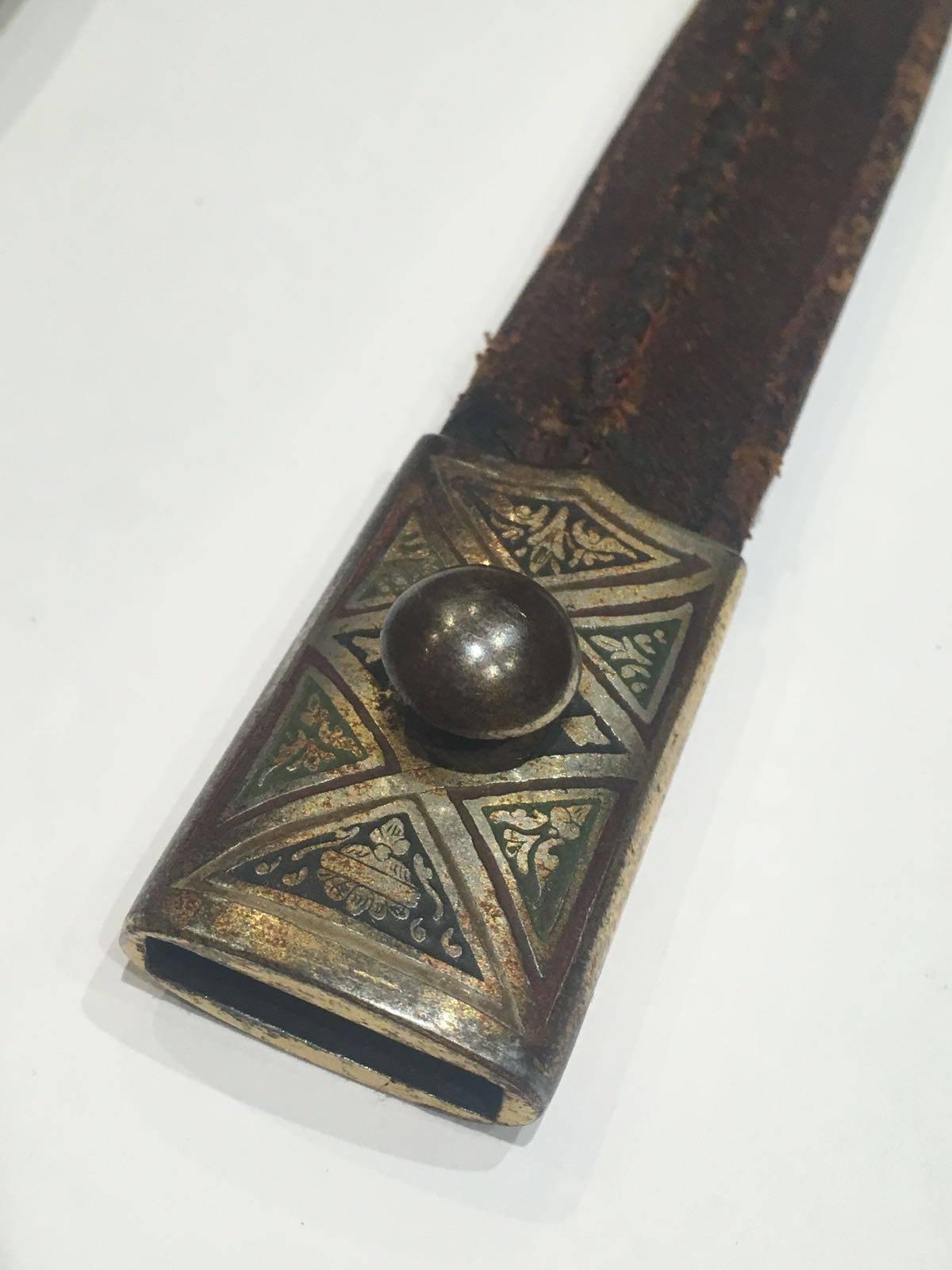 Steel 19th Century Toledo Dagger, Spanish For Sale