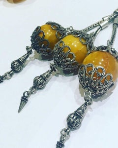 Beautiful Amber Prayer Beads
