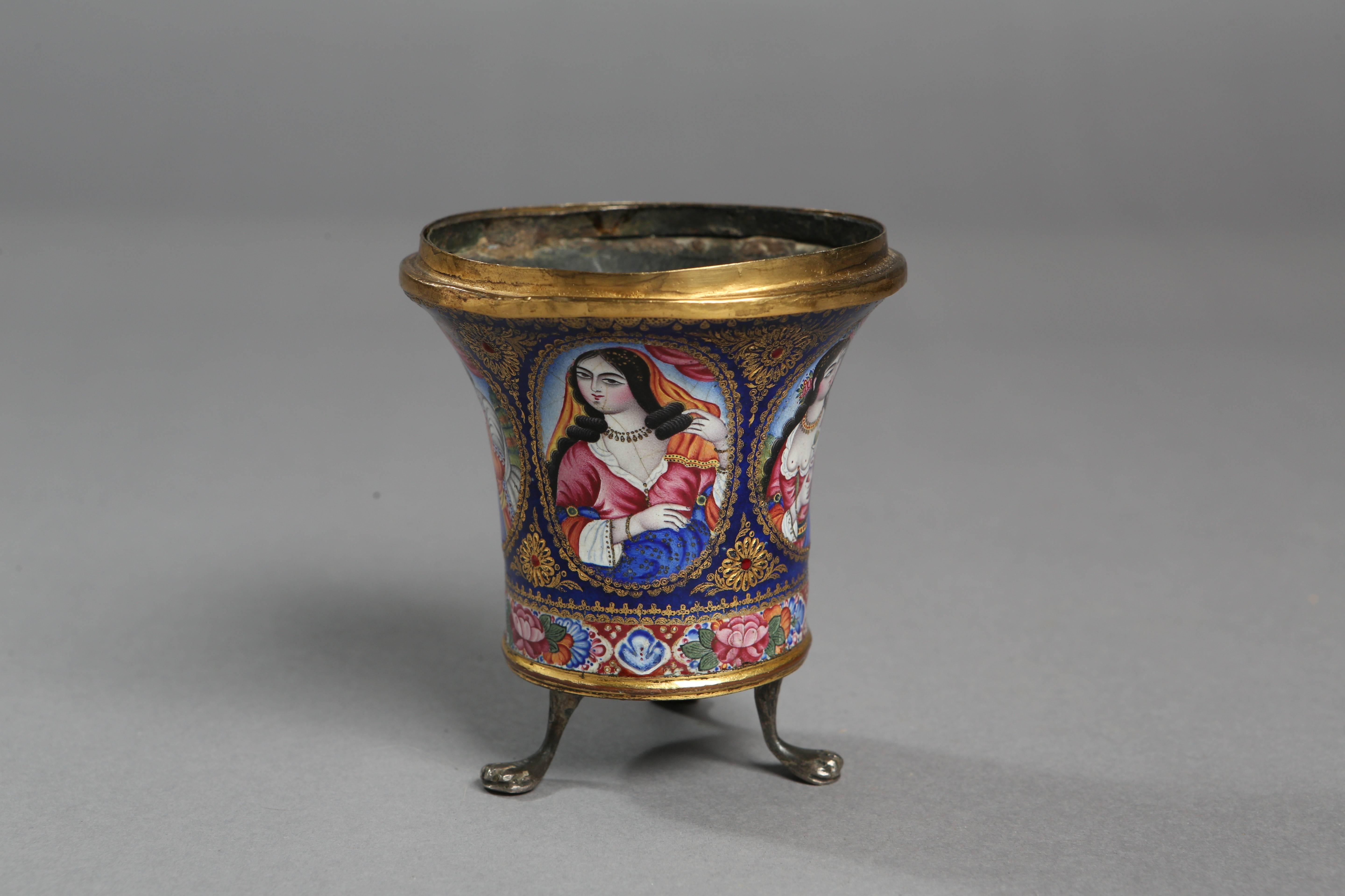 Art Deco 19 Century Iranian Qajar