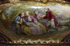 Impressive 19th Century Large Sèvres Style Jardiniere, Signed 'Beitiry'