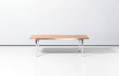 Rare Arne Jacobsen Fritz Hansen Coffee Table, 1963 Teak Mod. 3501