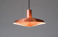 Poul Henningsen Copper Pendant Tallerken Langeline Louis Poulsen