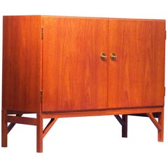 Børge Mogensen Teak Cabinet, Mod 232 China, CM Madsen for FDB Møbler, Denmark