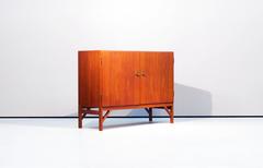 Børge Mogensen Teak Cabinet, Mod 232 "China", CM Madsen for FDB Møbler, Denmark