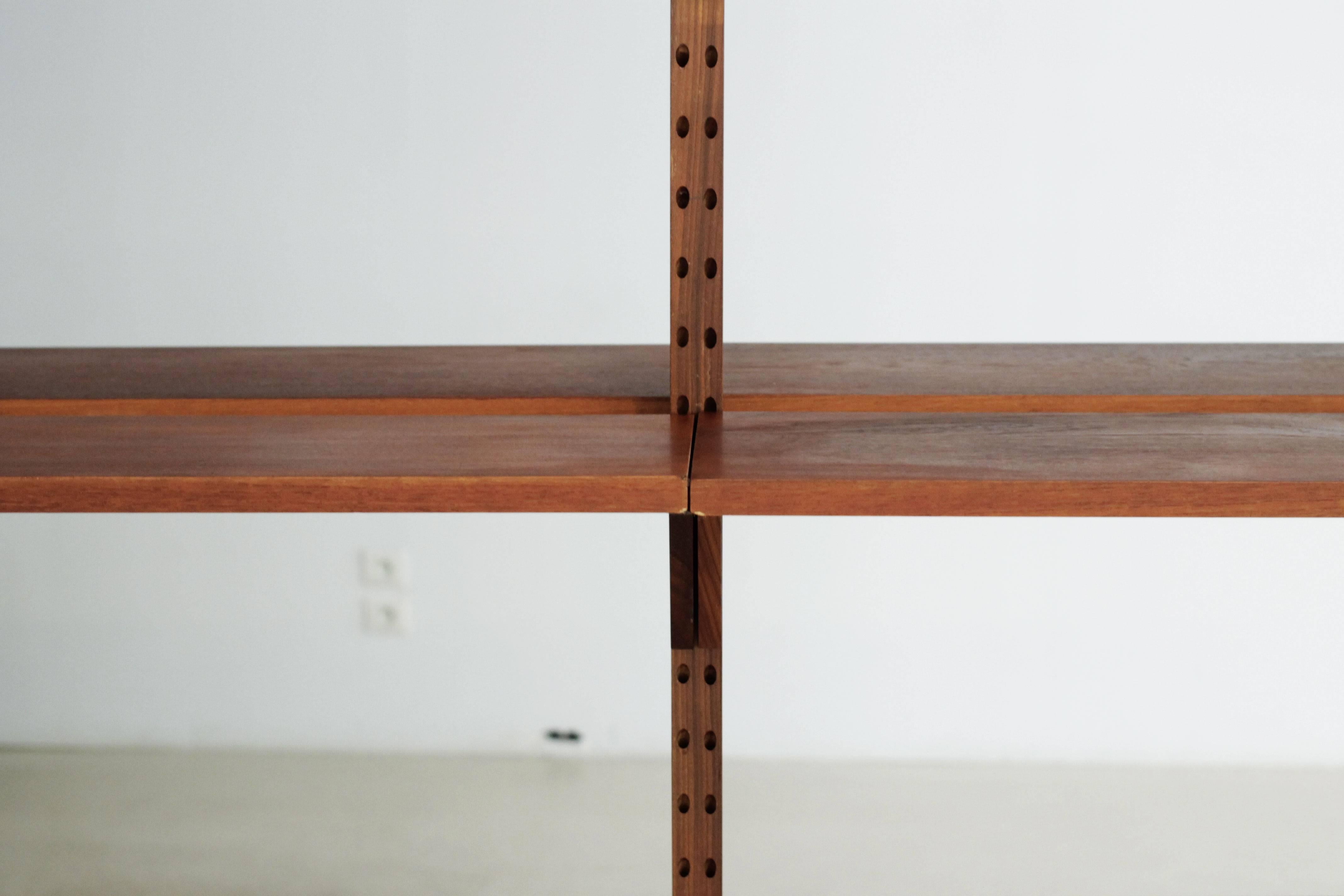 Danish Room Divider by Poul Cadovius System Cado For Sale 2