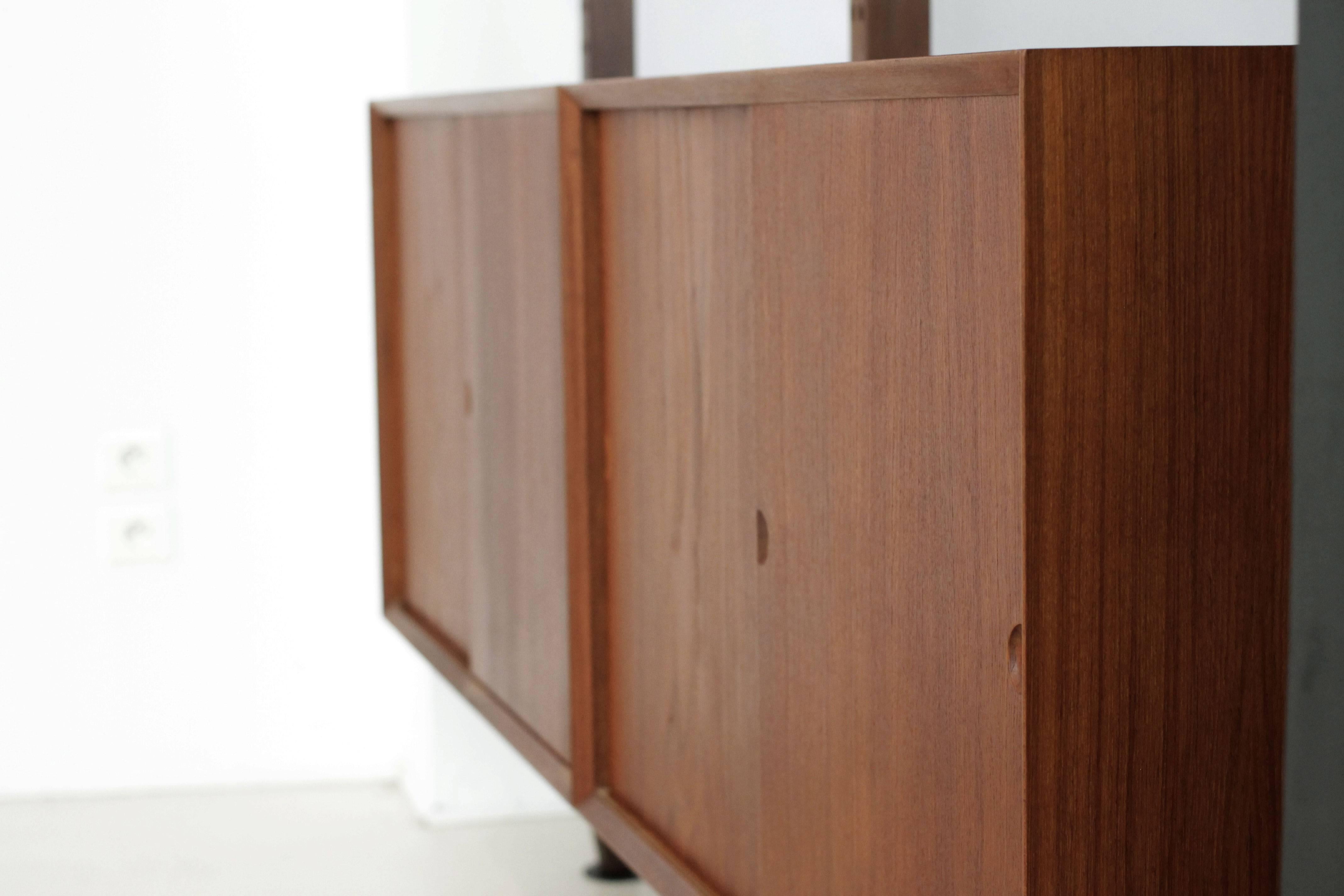 Danish Room Divider by Poul Cadovius System Cado In Excellent Condition For Sale In Perpignan, FR