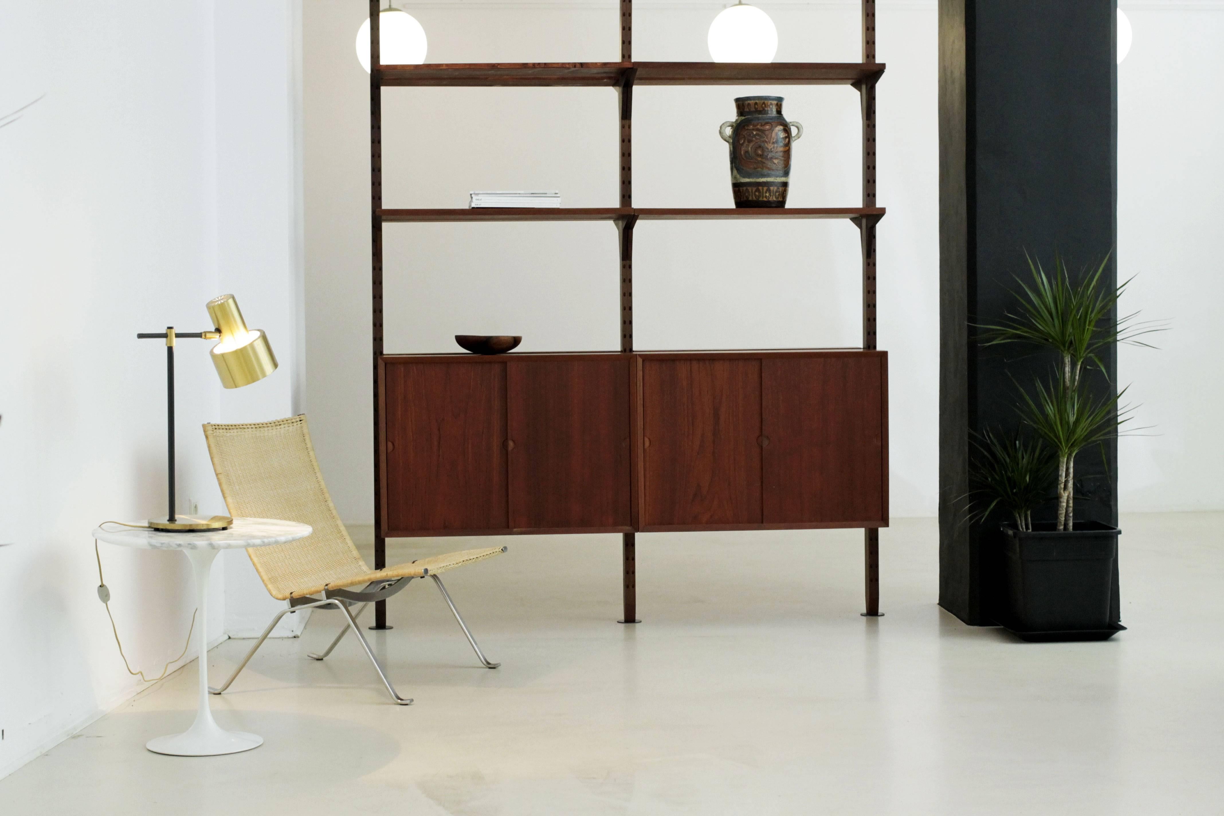 Danish Room Divider by Poul Cadovius System Cado For Sale 5