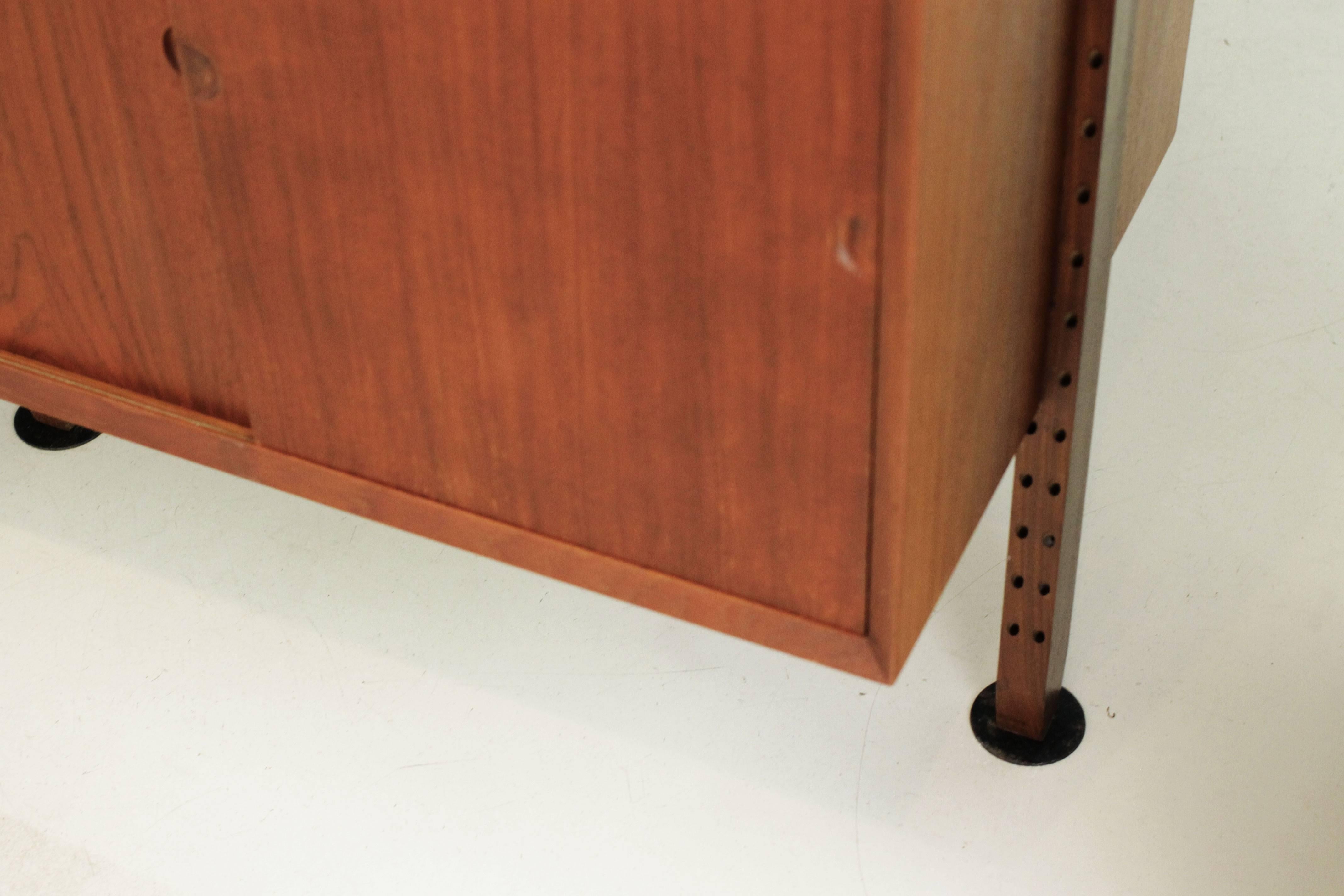 Danish Room Divider by Poul Cadovius System Cado For Sale 4