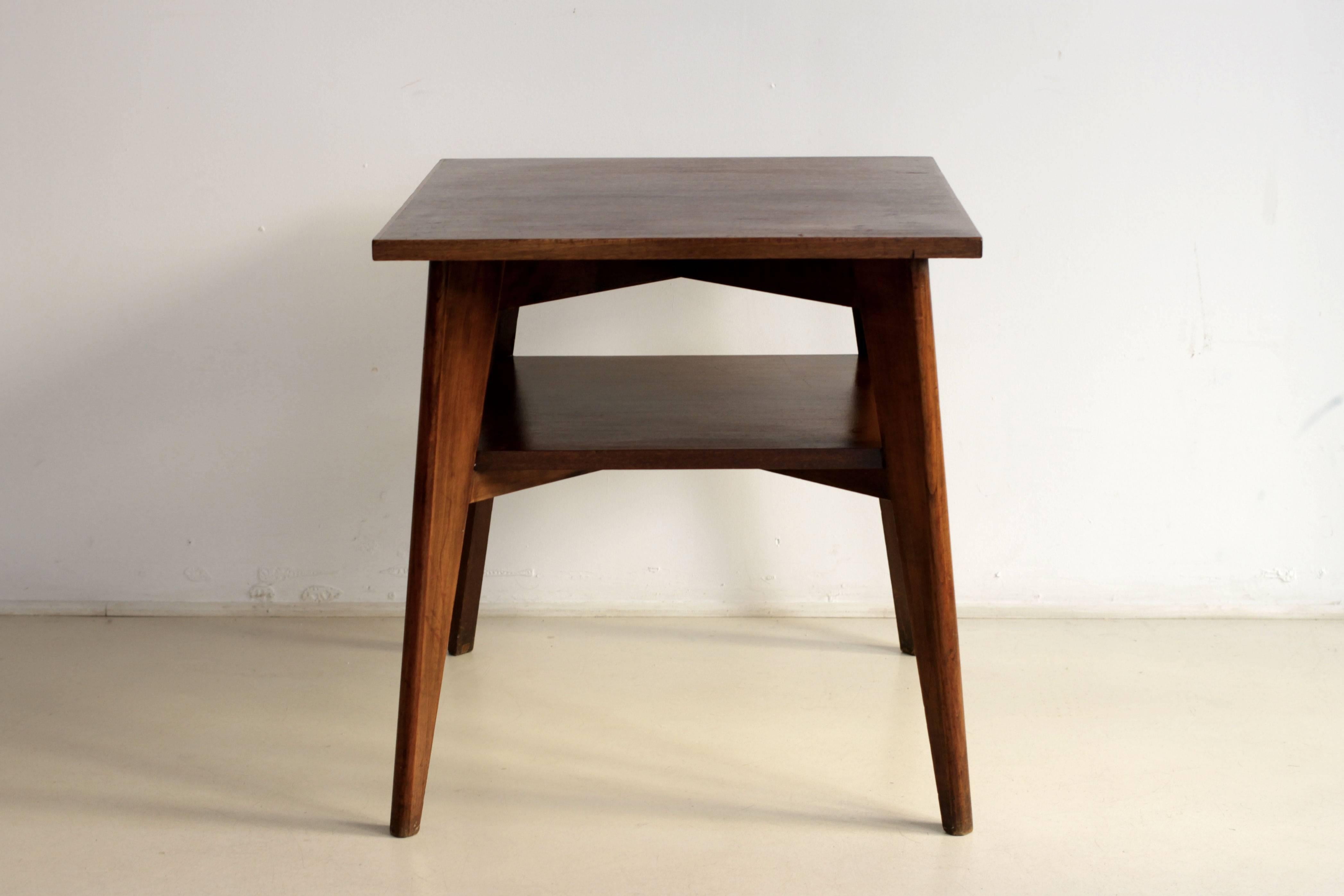 Post-war side table in the style of Andre Sornay.