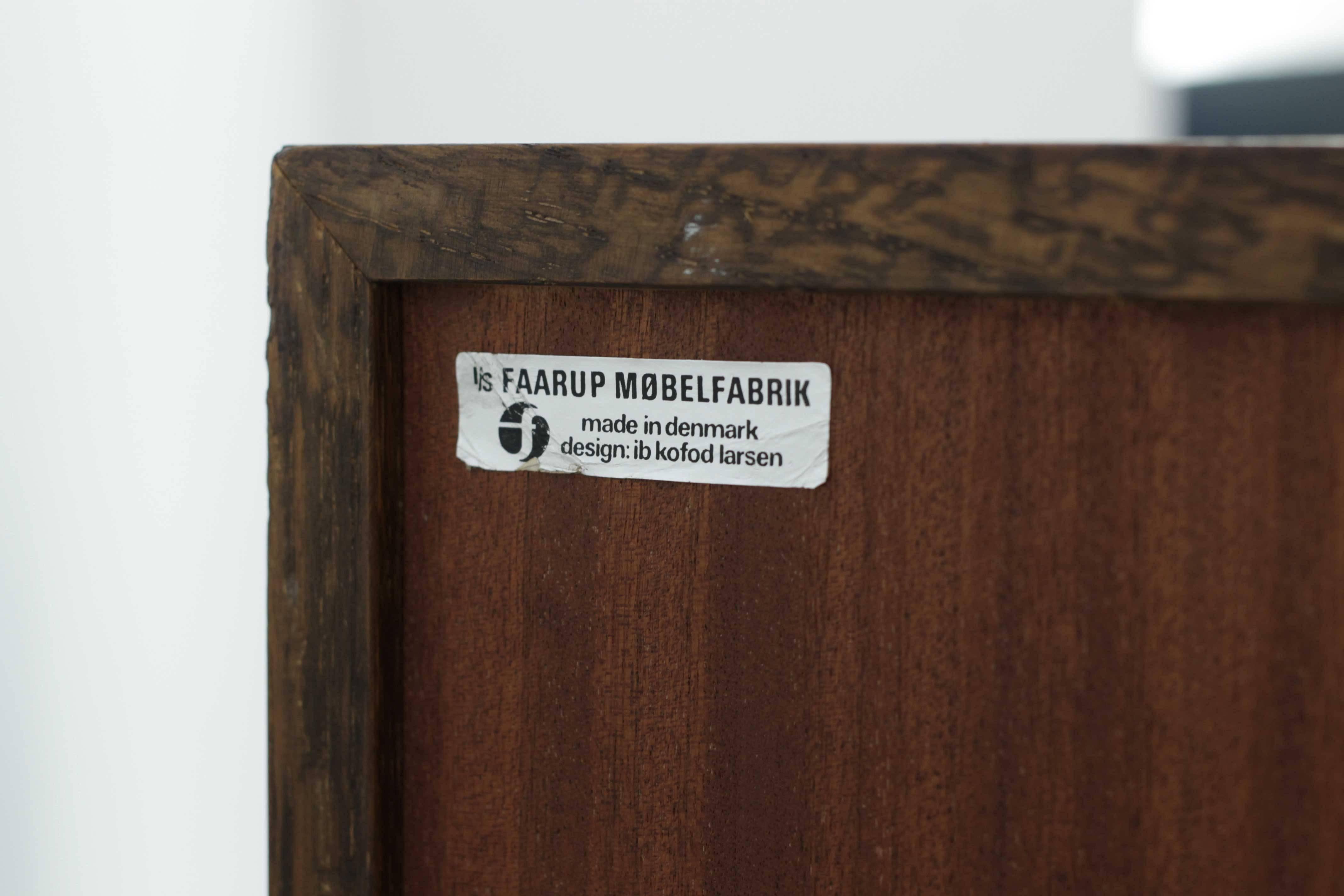 Dark Oak Sideboard by Ib Kofod-Larsen For Sale 1