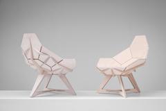Two OS Chairs by Young Belgian Architect Duo Nik Aelbrecht & Toon Monballieu
