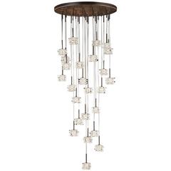 Italian Modern Murano Glass Chandelier or Flush Mount 5