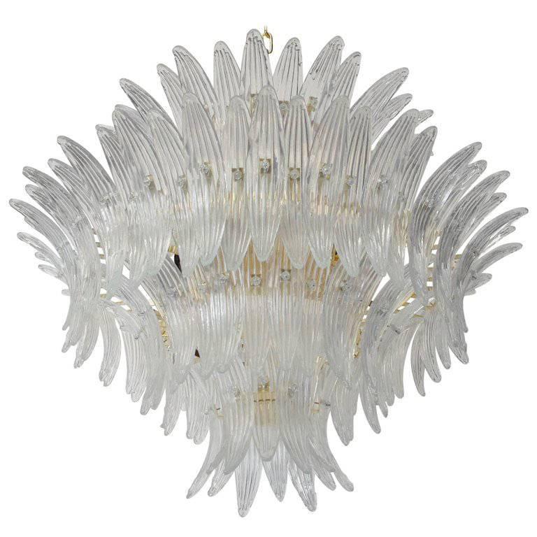 Tropicale Palmette Chandelier by Fabio Ltd For Sale