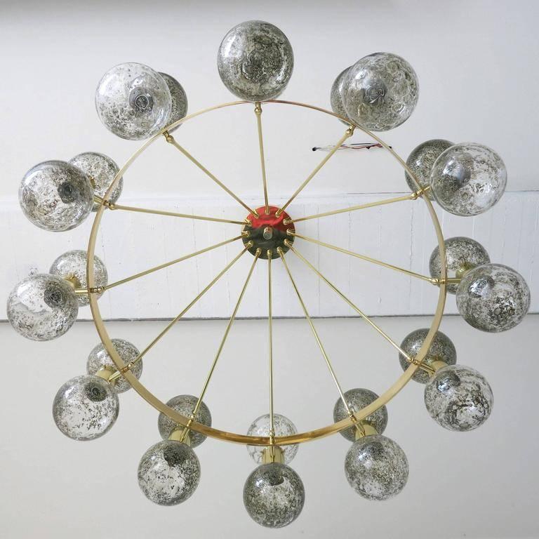 Mid-Century Modern Bailarina Modern Murano Chandelier