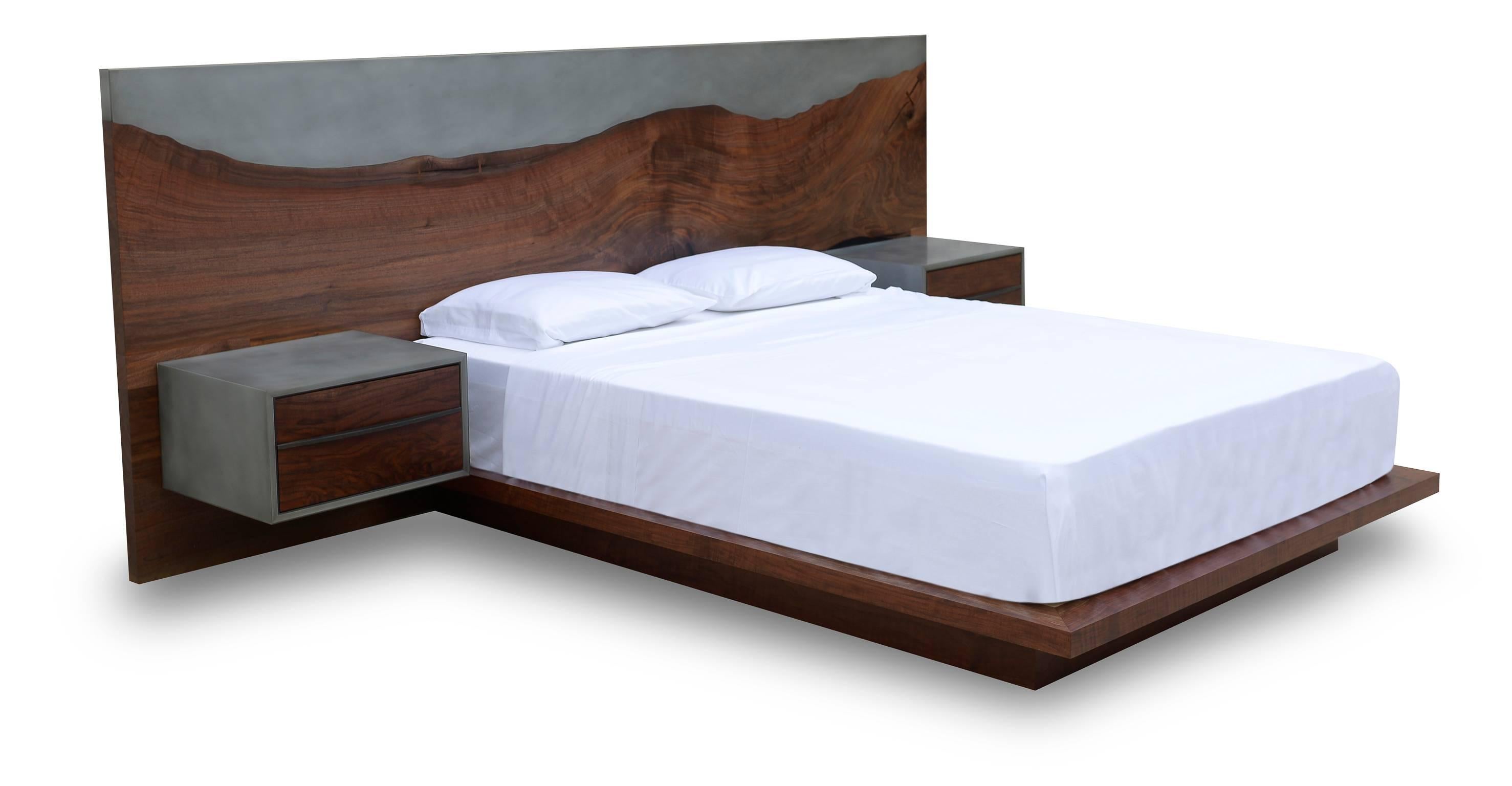 custom platform bed