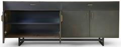 Gotham Credenza - Customizable Wood, Metal and Resin