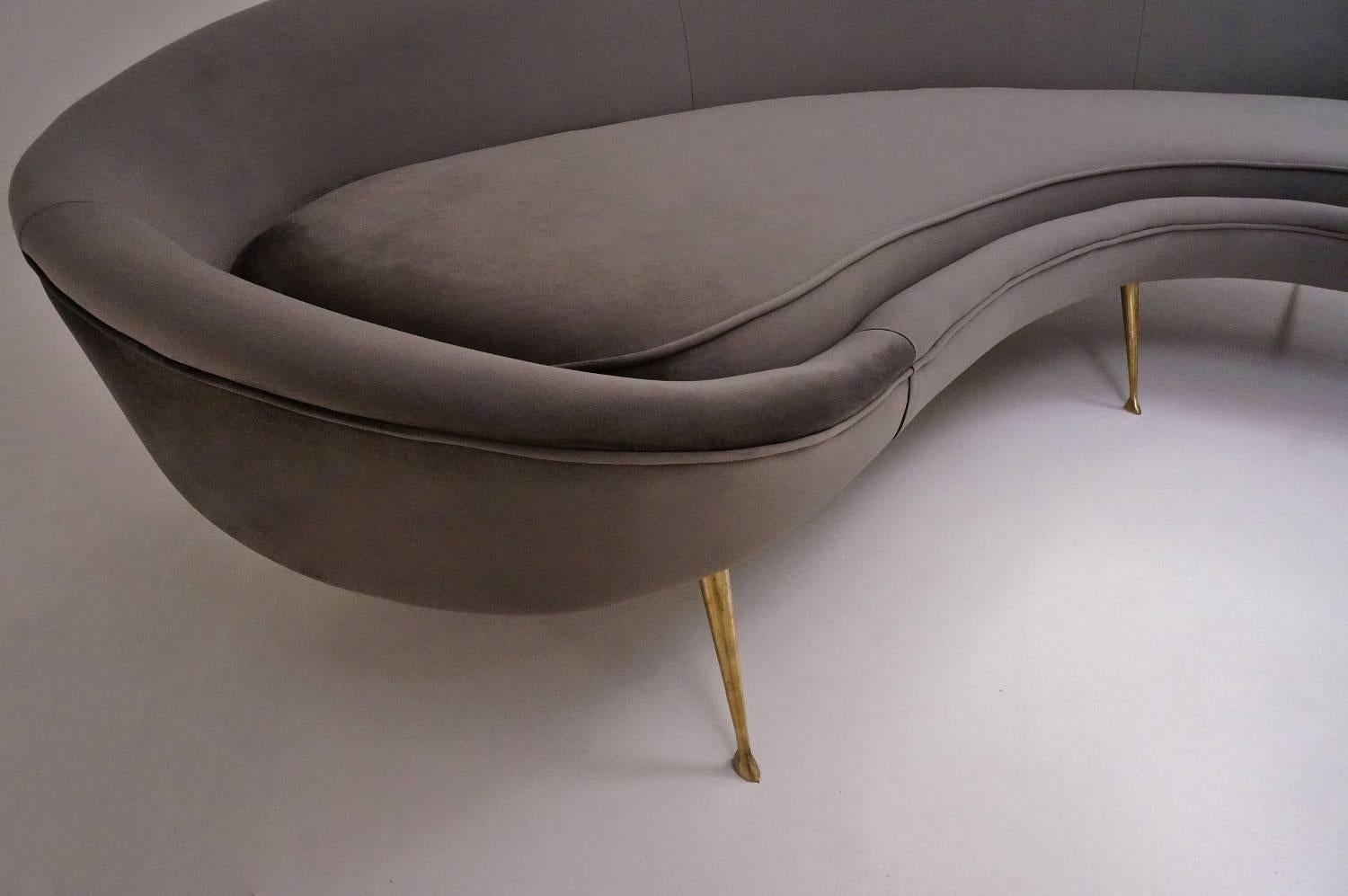 kidney shape sofa