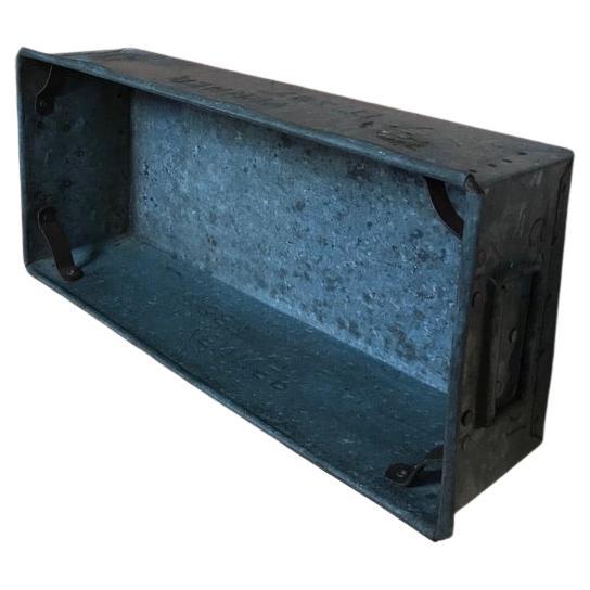 zinc storage boxes