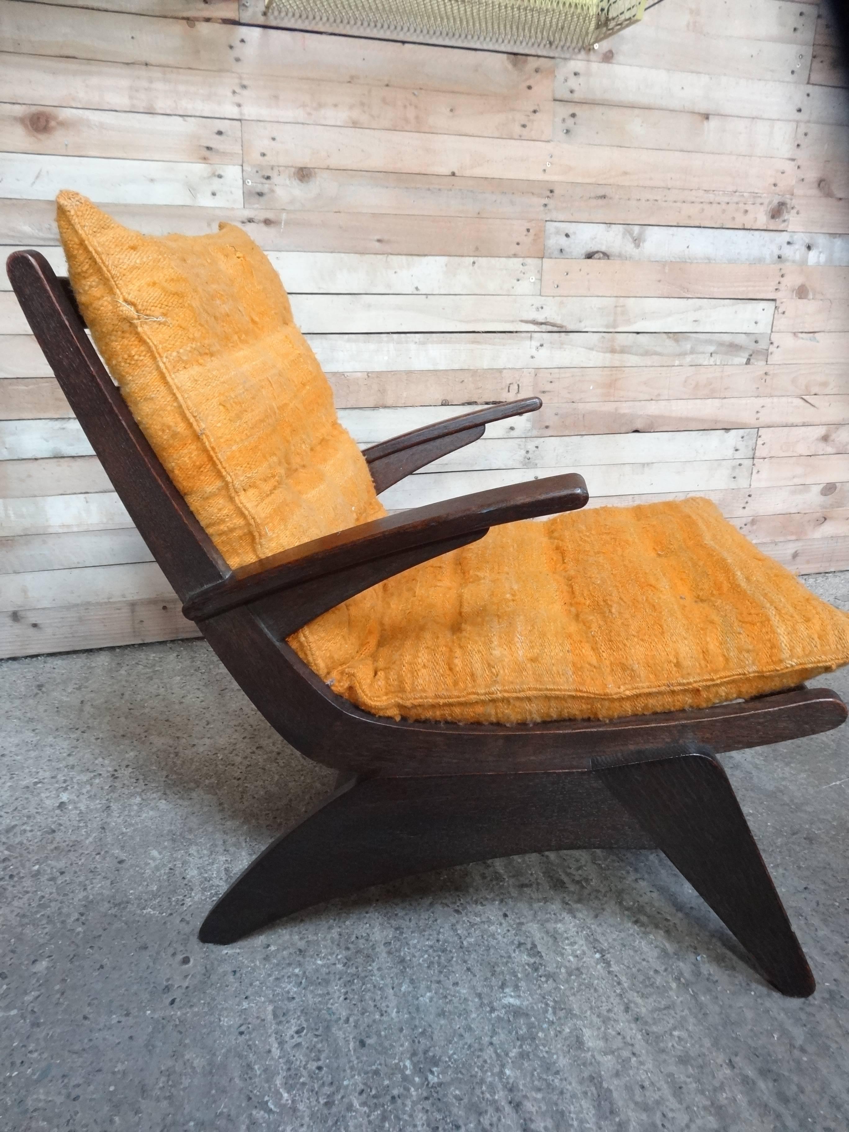 Mid-Century Modern sought after Wim Van Gelderen for Spectrum 1950s Retro Lounge Chair