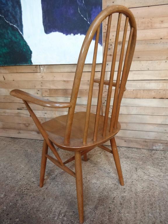 20th Century Retro Vintage Wooden Armchair or Bedroom Chair For Sale at