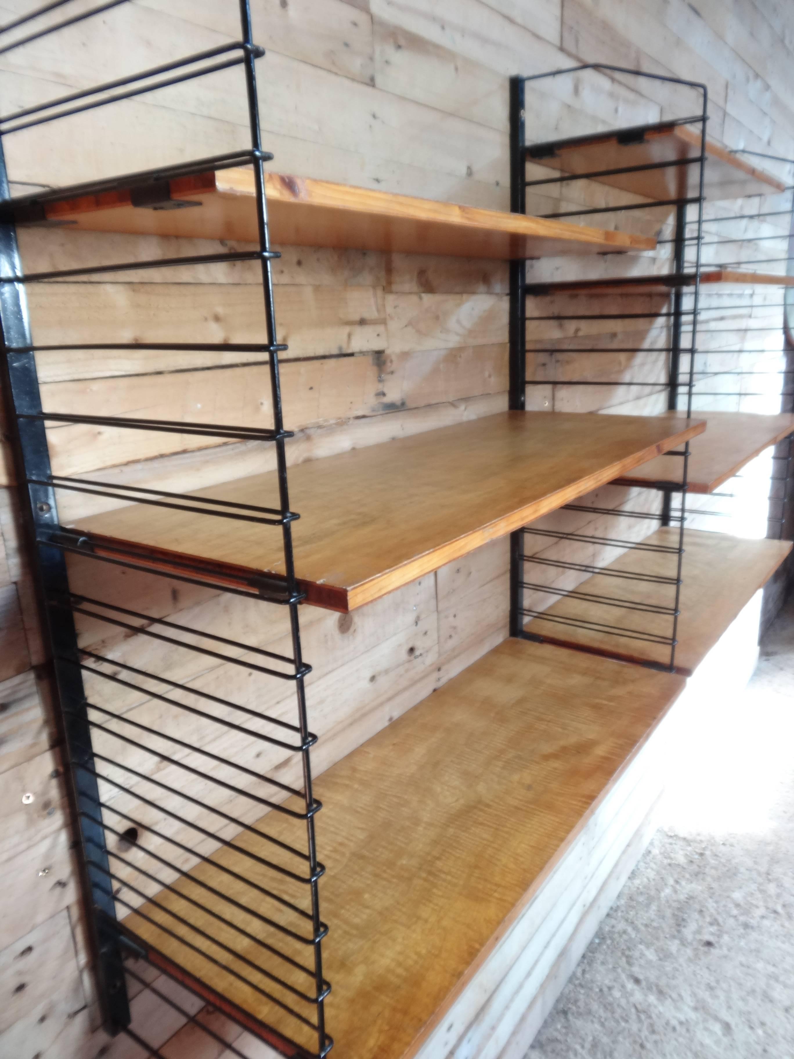 vintage shelving units