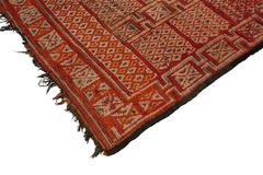 Mid-20th Century Rabat Pile Rug, Western Morocco