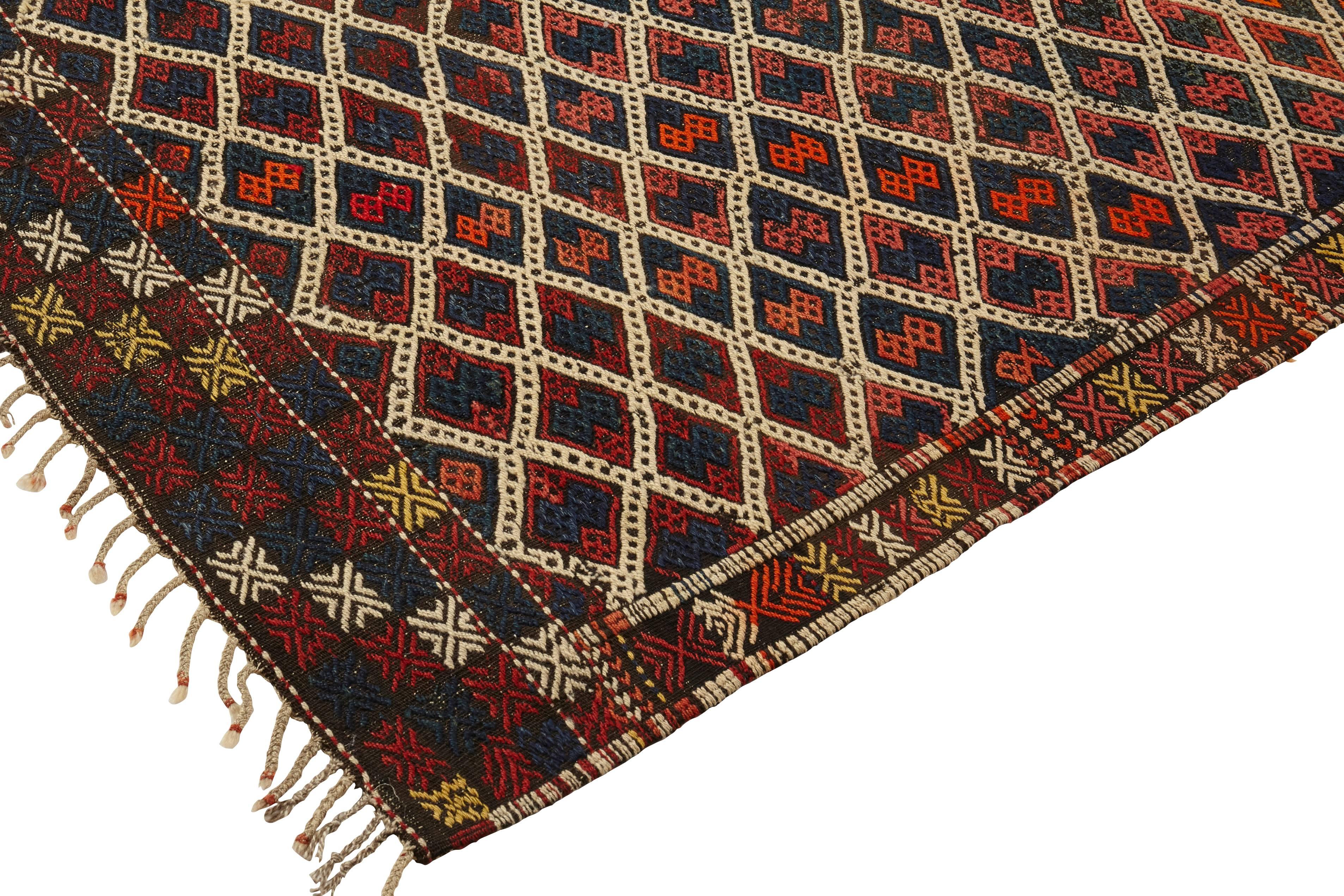Jajim rug,
West Anatolia,
Turkey,
19th century,
Wool, flat-weave

Measures: 156 x 134 cm.