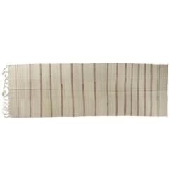 Wool Flat-Weave Runner Rug, Konya, Turkey