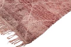 21st Century Extra Large Blush Pink Moroccan Beni Ouarain Rug
