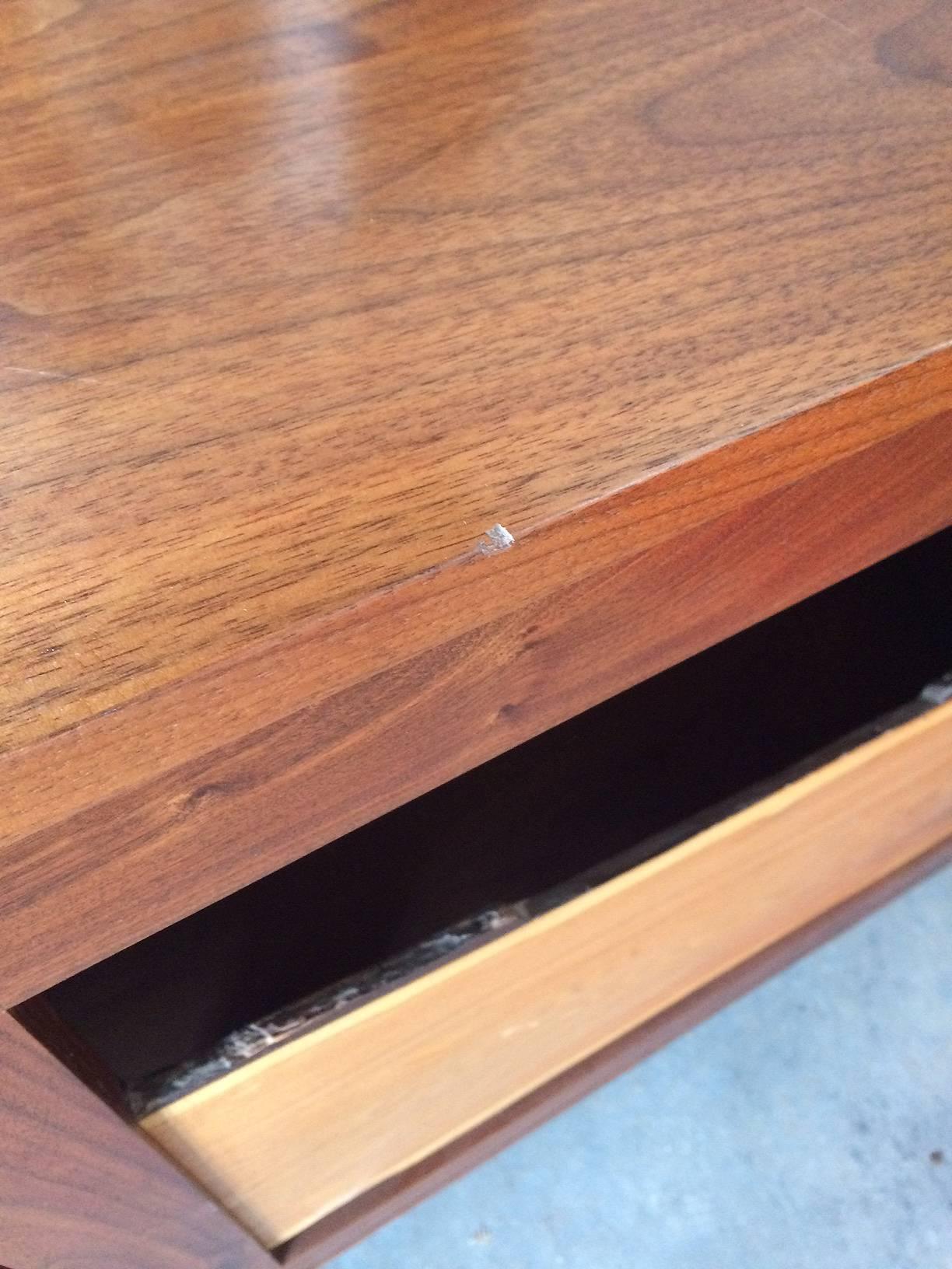 Sweep Cabinet in Black Walnut and Live Edged Butternut with Hand-Turned Legs 1