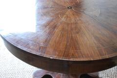 Italian Walnut Center Table