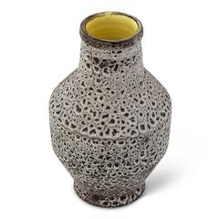 Magnifique vase coloré de Marius Bessone, Vallauris