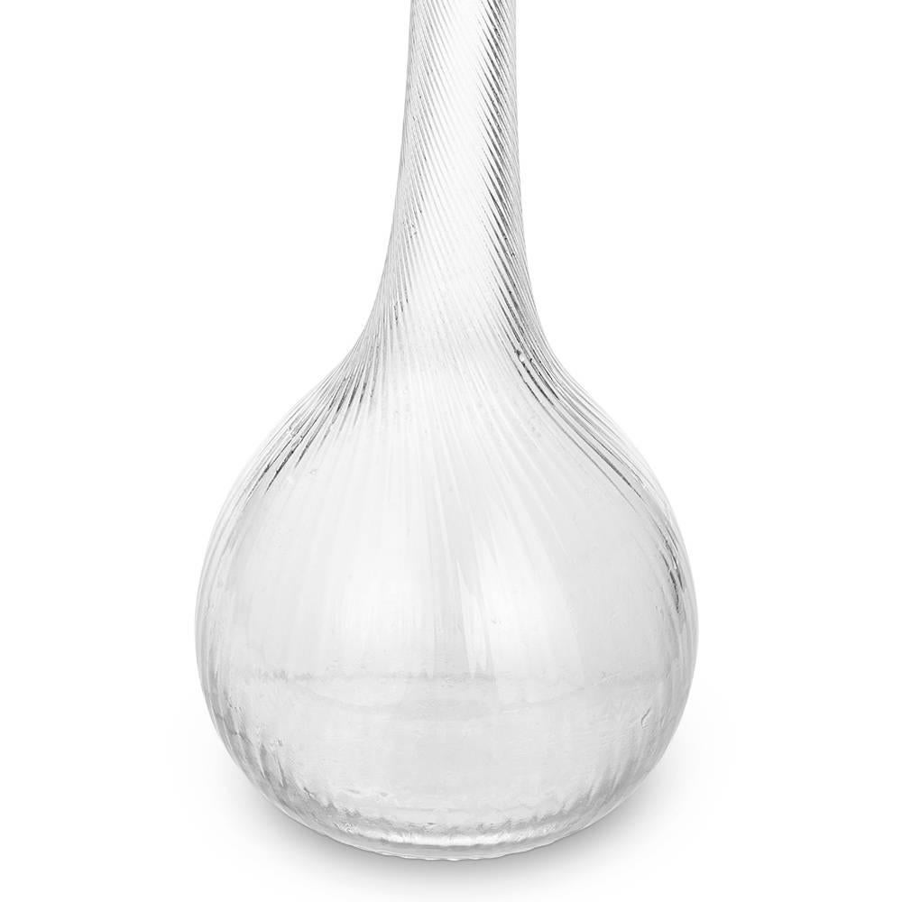 French Transparent Vase by Daum Nancy, circa 1970 For Sale
